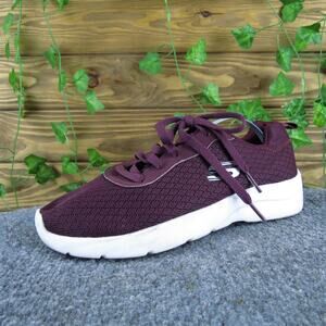 SKECHERS Women's Sneaker Burgundy Fabric‎ Sz 7.5 Medium Used 2025